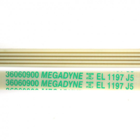 Ремень 1197 J5, L1140мм, белый, Megadyne (BLJ180UN), J180