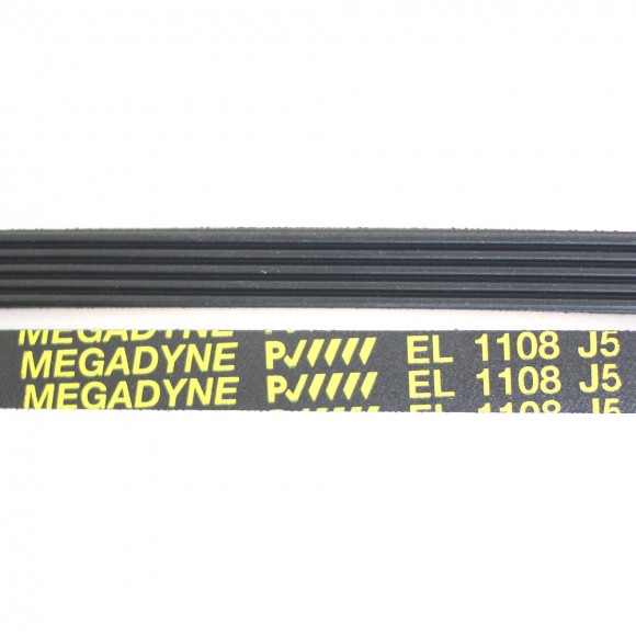 Ремень 1108 J5, L1067мм, черный, Megadyne (BLJ108UN), J108