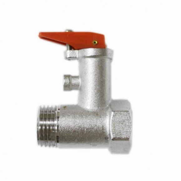 НАБОР 2 шт Клапан предохранительный для горячей воды 1/2" до 6 бар (0,6 МПа), Thermex, KM100506
